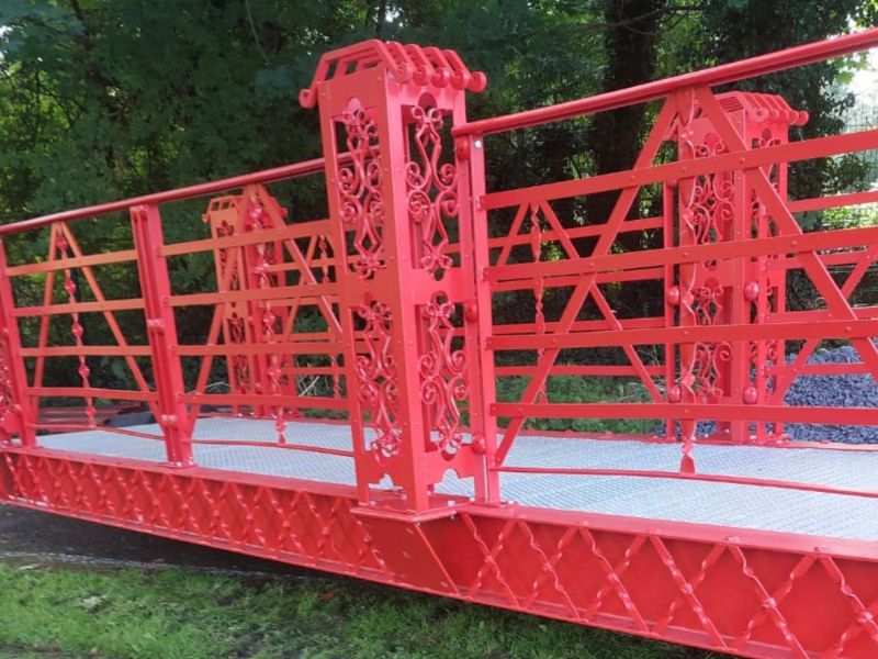 Galvanized Red Bridge (1)